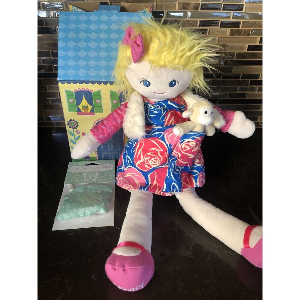 Scentsy Buddy SIERRA Soft Doll 17" Plush Stuffed Toy Aloe Cucumber Scent pak - Picture 6 of 8